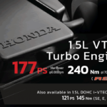 1. 1.5L VTEC Turbo Engine