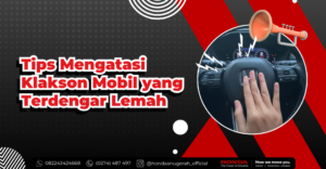 Klakson Terdengar Lemah?, Ini Tips Mengatasinya