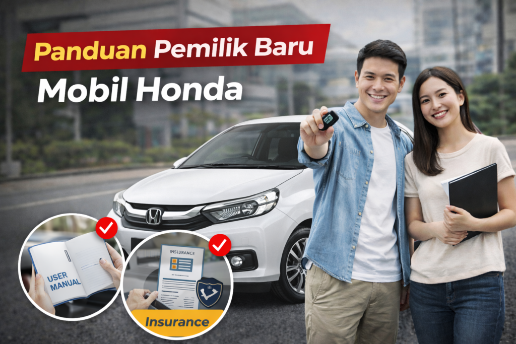 panduan pemilik baru mobil honda