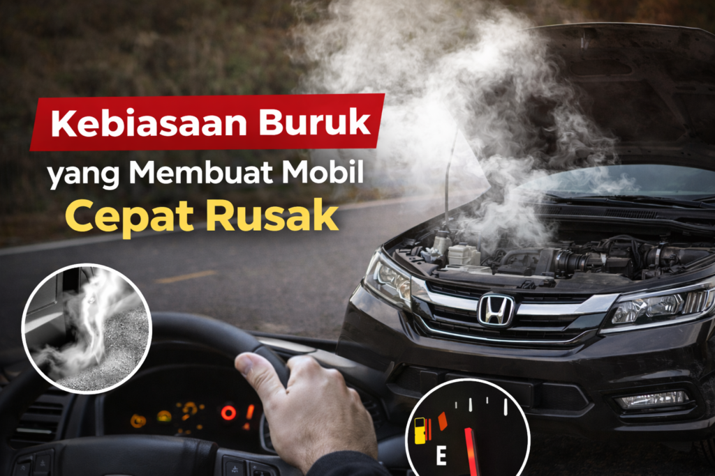 kebiasaan buruk buat mobil cepat rusak