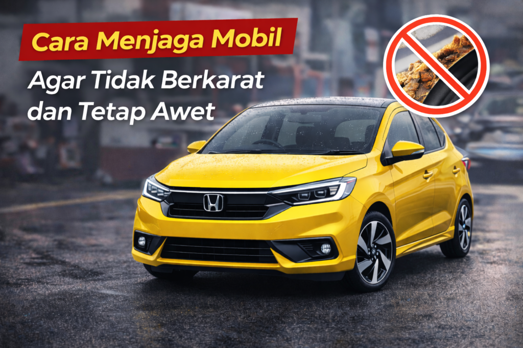 menjaga mobil agar tidak berkarat