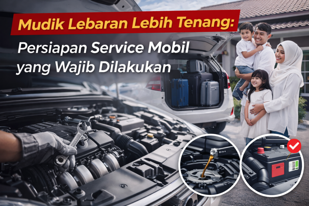 Persiapan servis mudik lebaran 2026