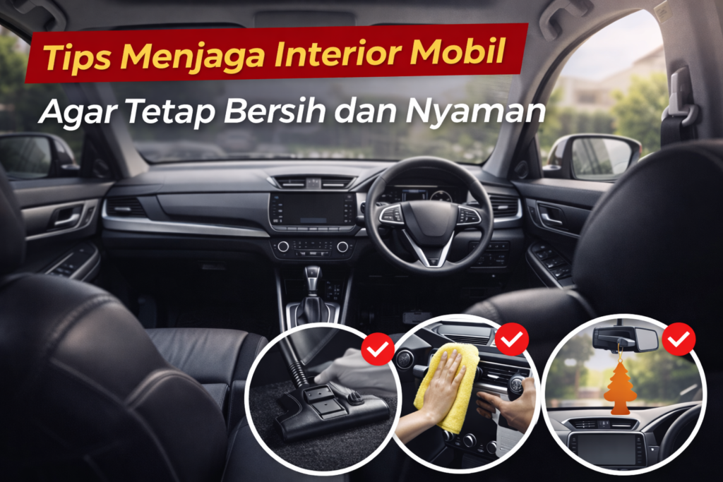tips menjaga interior mobil agar bersih dan nyaman