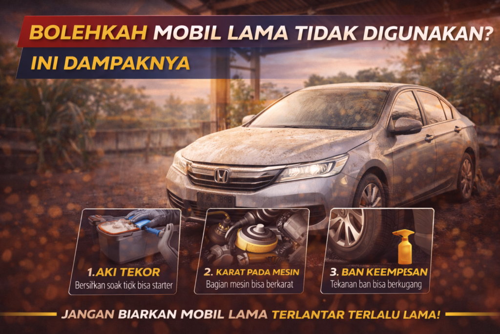 bolehkah mobil lama tidak digunakan