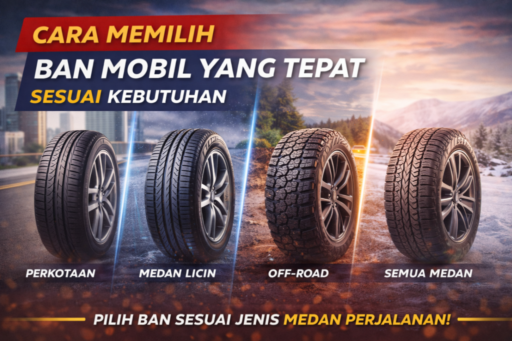cara memilih ban mobil sesuai kebutuhan