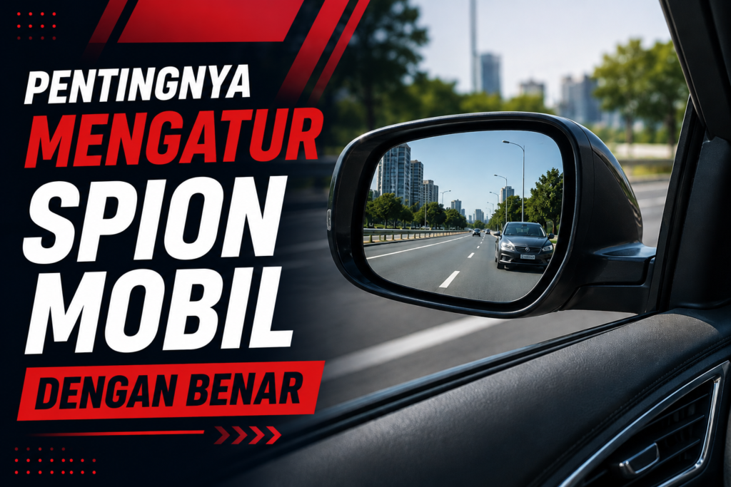 pentingnya mengatur spion mobil dengan benar