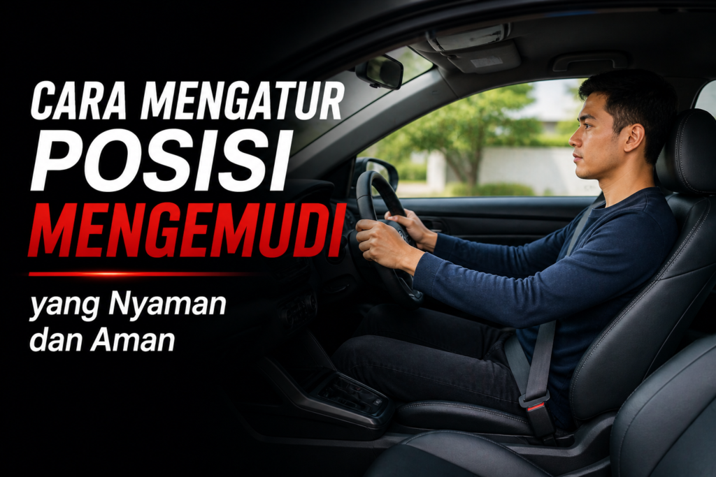 posisi mengemudi yang aman dan nyaman