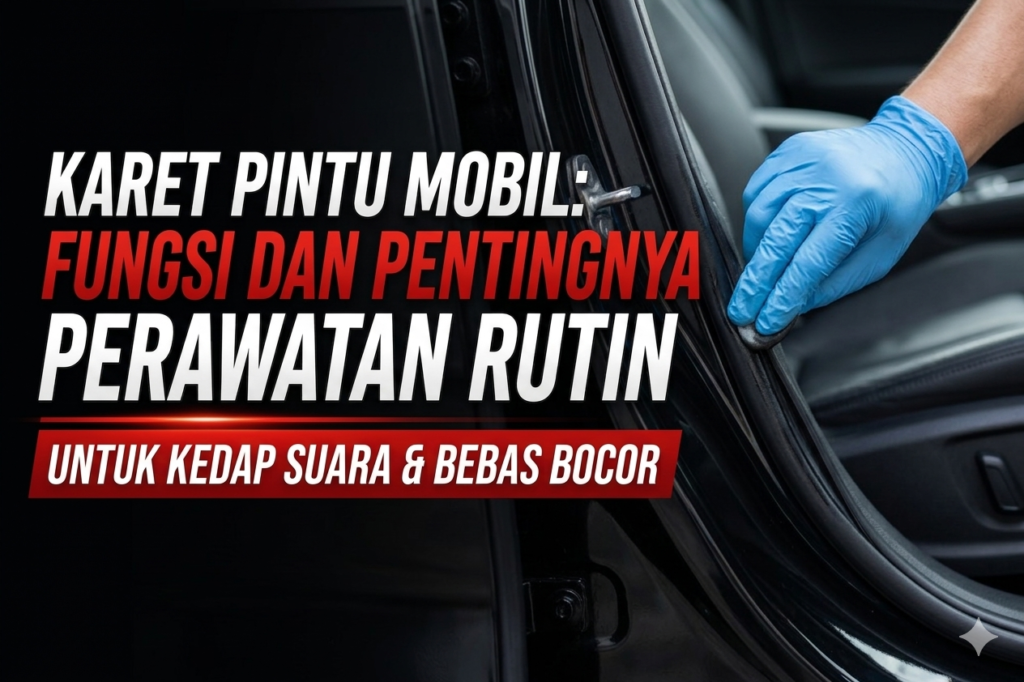 karet pintu mobil fungsi dan perawatan