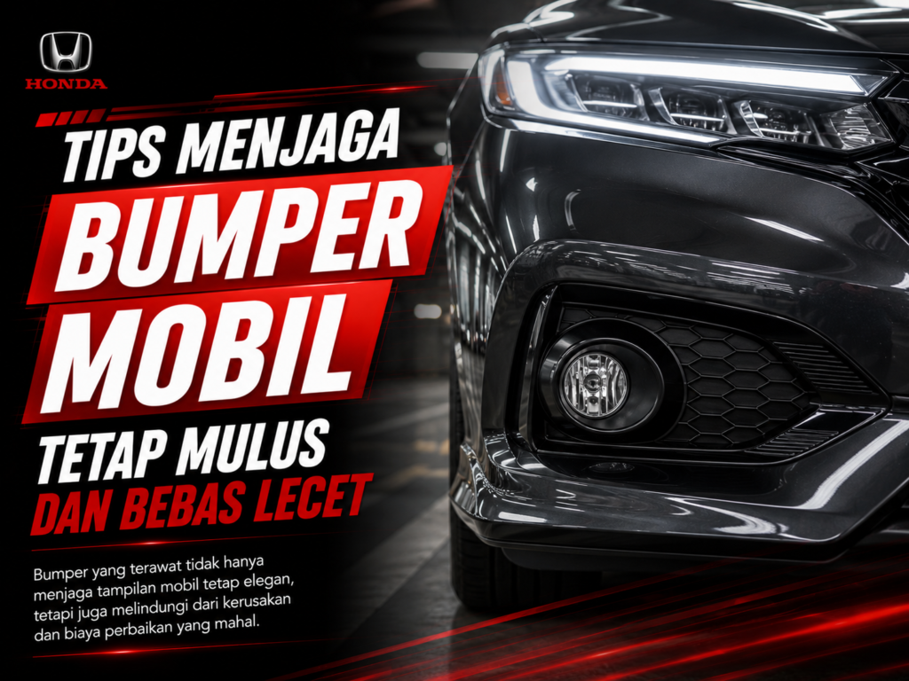 menjaga bumper mobil