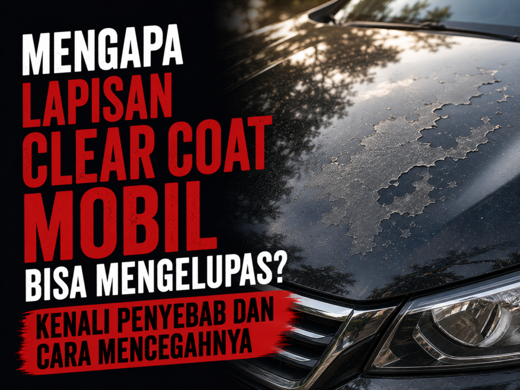 clear coat mengelupas