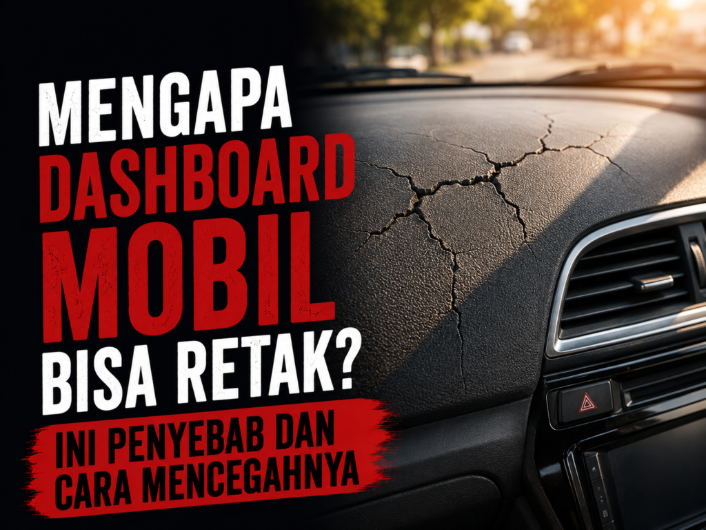 mengapa dashboard mobil bisa retak