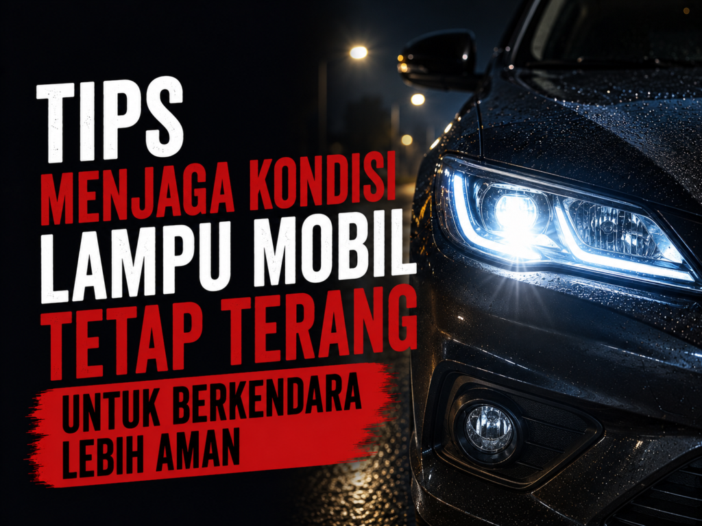 tips menjaga lampu mobil tetap terang