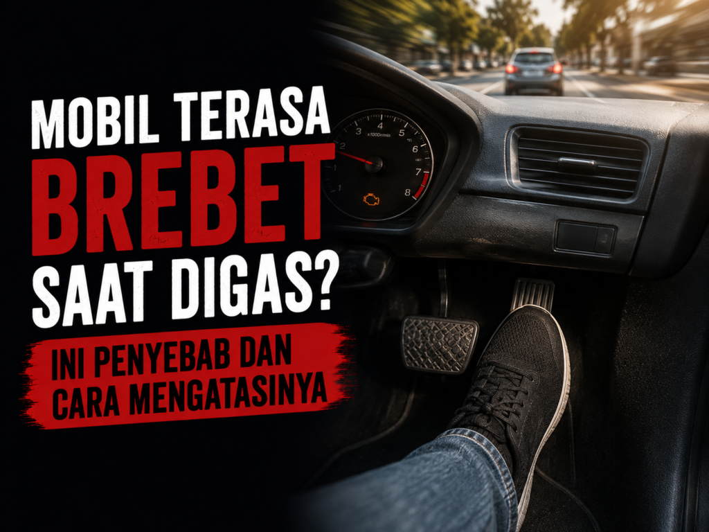 mobil brebet saat digas