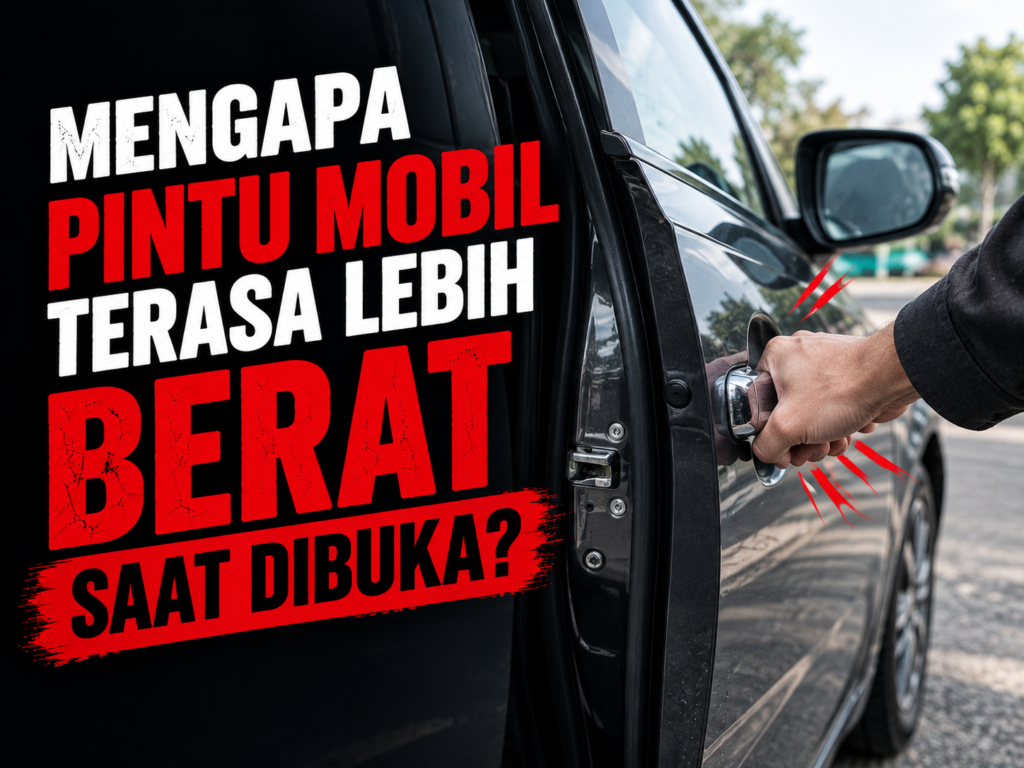 pinyu mobil terasa lebih berat saat dibuka