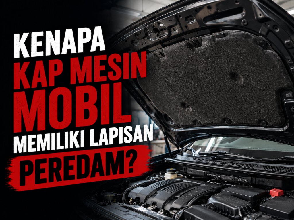 lapisan peredam kap mesin mobil